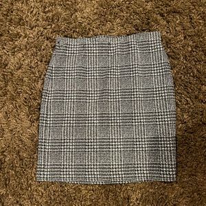 Pleated mini skirt